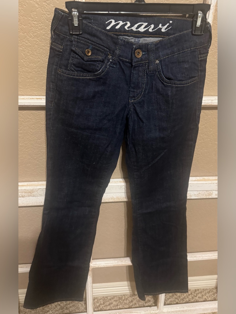 NWOT Mavi Women's Dark Indigo Bootcut Jeans; Sz 25